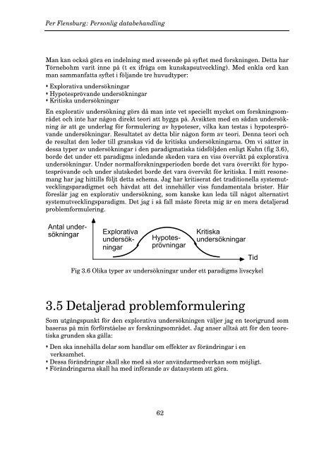 Flensburg P: Personlig databehandling - Per Flensburgs hemsida