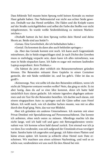 Das Erbe der Weltenspringer (Leseprobe 167 Seiten)