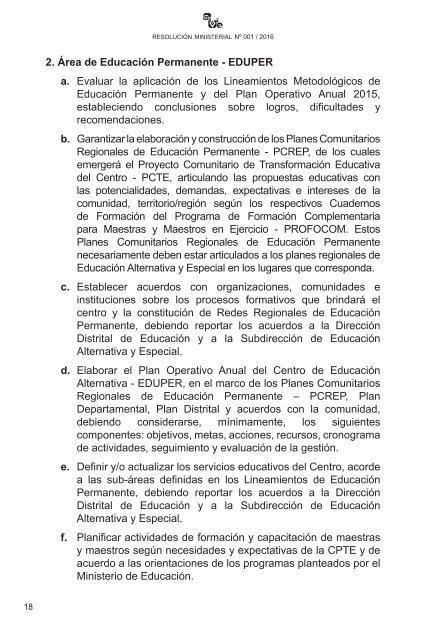 SUBSISTEMA DE EDUCACIÓN ALTERNATIVA Y ESPECIAL