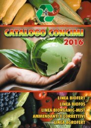 CATALOGO CONCIMI ORGANO MINERALI 2016