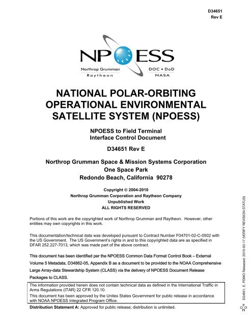 npoess - NASA