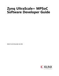 Zynq UltraScale+ MPSoC Software Developer Guide