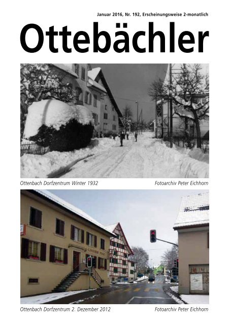 Ottebächler Nr. 192 Januar 2016