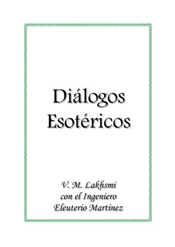 31)  1999 agosto - DIALOGOS ESOTERICOS