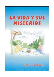 86)  - LA VIDA Y SUS MISTERIOS