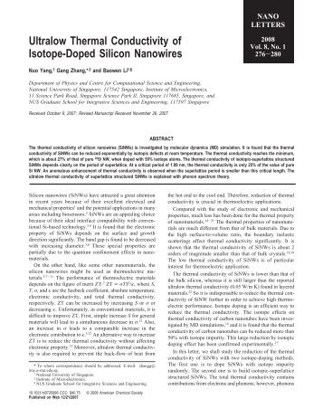 Ultralow Thermal Conductivity of Isotope-Doped Silicon Nanowires