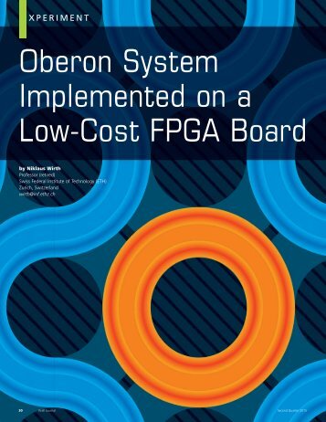 Oberon System Implemented on a Low-Cost FPGA Board