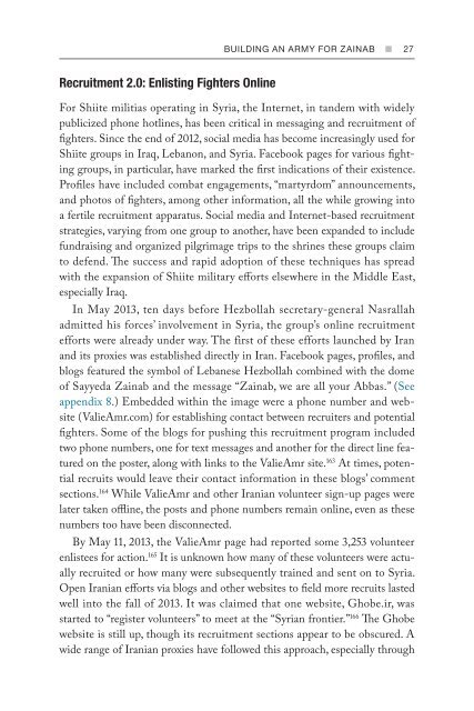 THE SHIITE JIHAD IN SYRIA AND ITS REGIONAL EFFECTS