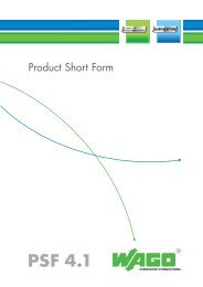 WAGO-Product Short Form