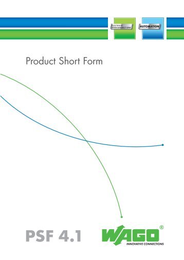 WAGO-Product Short Form