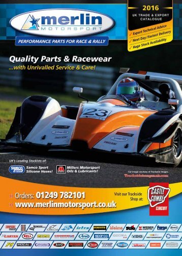 Merlin Motorsport Catalogue 2016