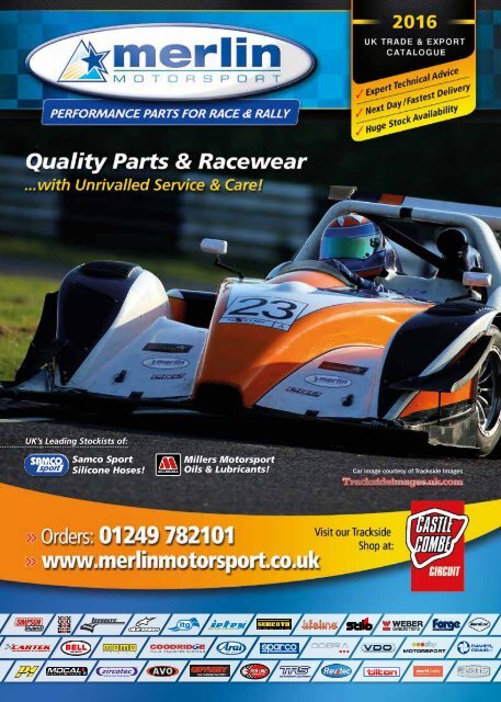 Merlin Motorsport Catalogue 2016