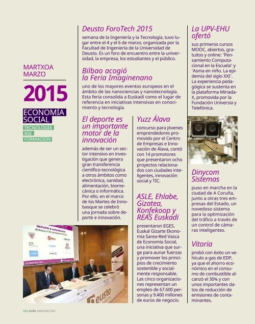 Guía de la Innovación en el País Vasco