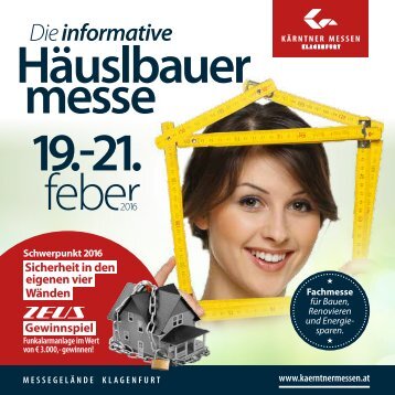 Besucherfolder HÄUSLBAUERMESSE