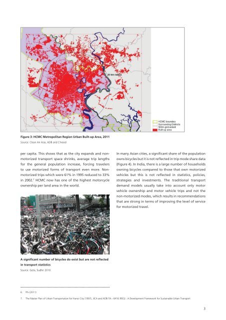 Promoting Non-motorised Transport in Asian Cities