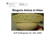 Biogene Amine in Käse - admin.ch