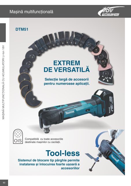 Catalog scule si accesorii profesionale Makita 2015-2016