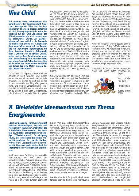 Burschenschaftliche Blätter 2014 - 4