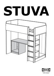 Istruzioni Montaggio Letto A Soppalco Svarta Ikea