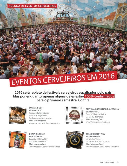 Revista Beer Brasil - Edição 01 - JAN2016