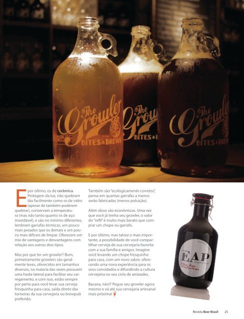 Revista Beer Brasil - Edição 01 - JAN2016