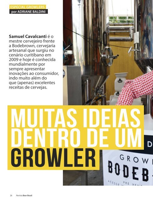 Revista Beer Brasil - Edição 01 - JAN2016