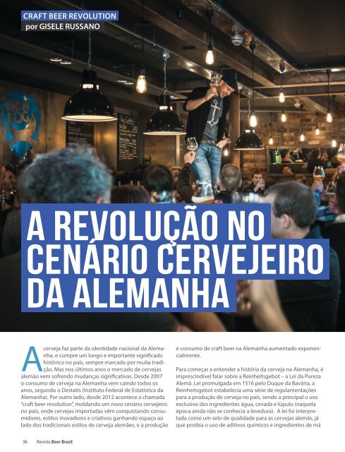 Revista Beer Brasil - Edição 01 - JAN2016