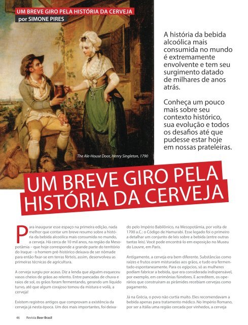 Revista Beer Brasil - Edição 01 - JAN2016