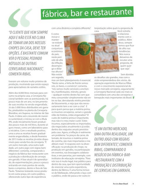 Revista Beer Brasil - Edição 01 - JAN2016