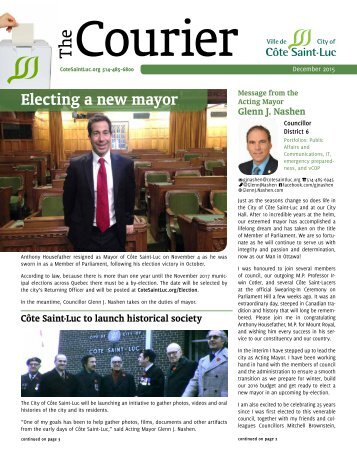 The Courier (December 2015 edition)
