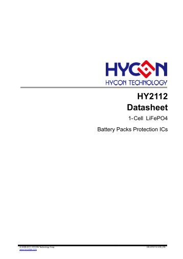 HY2112 Datasheet