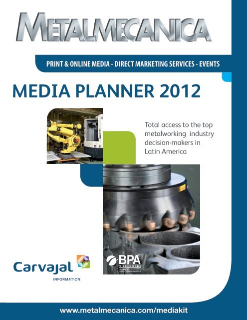 MM Media Kit 2012 - Metalmecánica