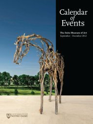 view the pdf of - Snite Museum of Art - University of Notre Dame