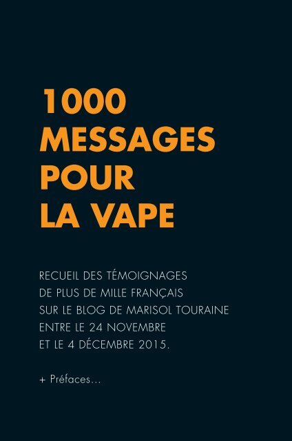 1000 MESSAGES POUR LA VAPE
