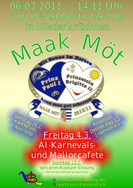 KV Maak Möt Festheft 2011