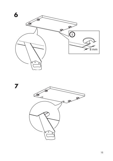 Ikea HUSH&Aring;LLA forno a microonde - 40303383 - Istruzioni di montaggio