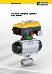 Air-Main Charging Systems DHS Series - Kaeser Kompressoren