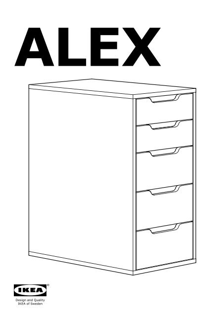 Ikea LINNMON / ALEX Tavolo - S79932697 - Istruzioni di montaggio