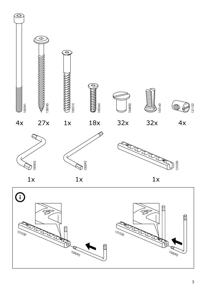 Ikea KURA letto reversibile - 80253809 - Istruzioni di montaggio