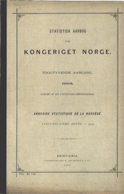 Norway Yearbook - 1902