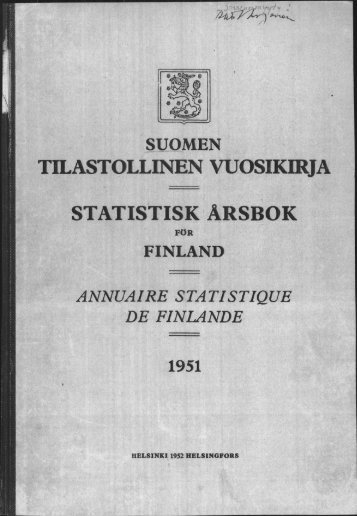 Finland Yearbook - 1951