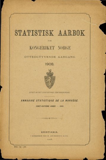 Norway Yearbook - 1908