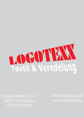 Logotexx Poloshirts mit Elasthangehalt