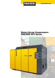 Rotary Screw Compressors HSD/HSD SFC Series - Kaeser ...