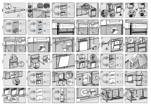 Miele G 4910 SCi - Schema di montaggio