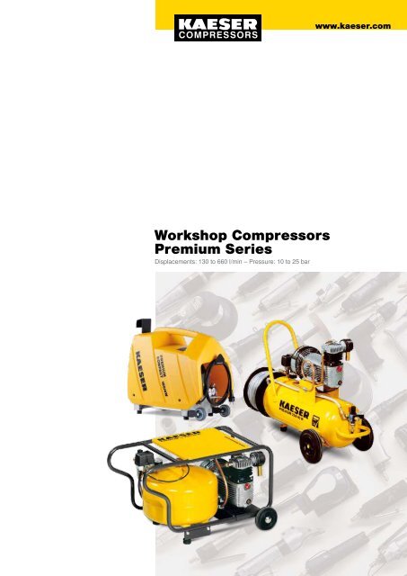 Workshop Compressors Premium Series - Kaeser Kompressoren