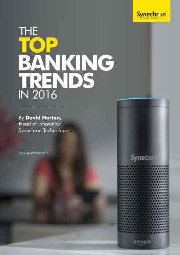 TOP BANKING TRENDS