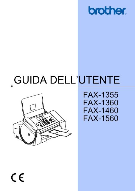 Brother FAX-1460 - Guida Utente