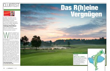 CLUBTEST - Golfsportclub Rheine/Mesum