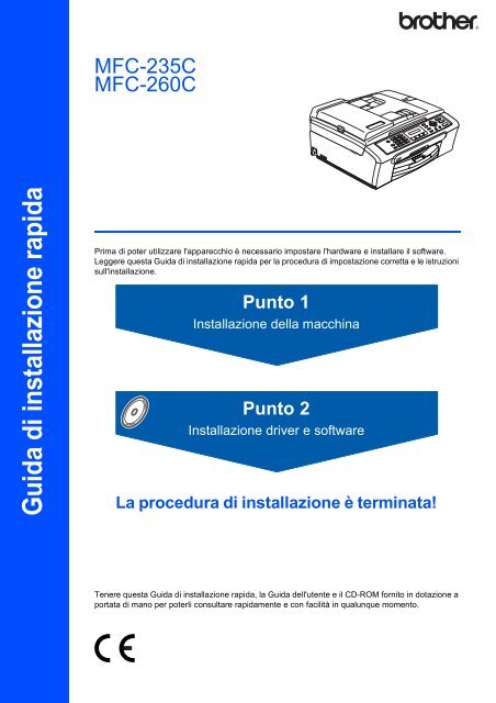 Brother MFC-235C - Guida di installazione rapida